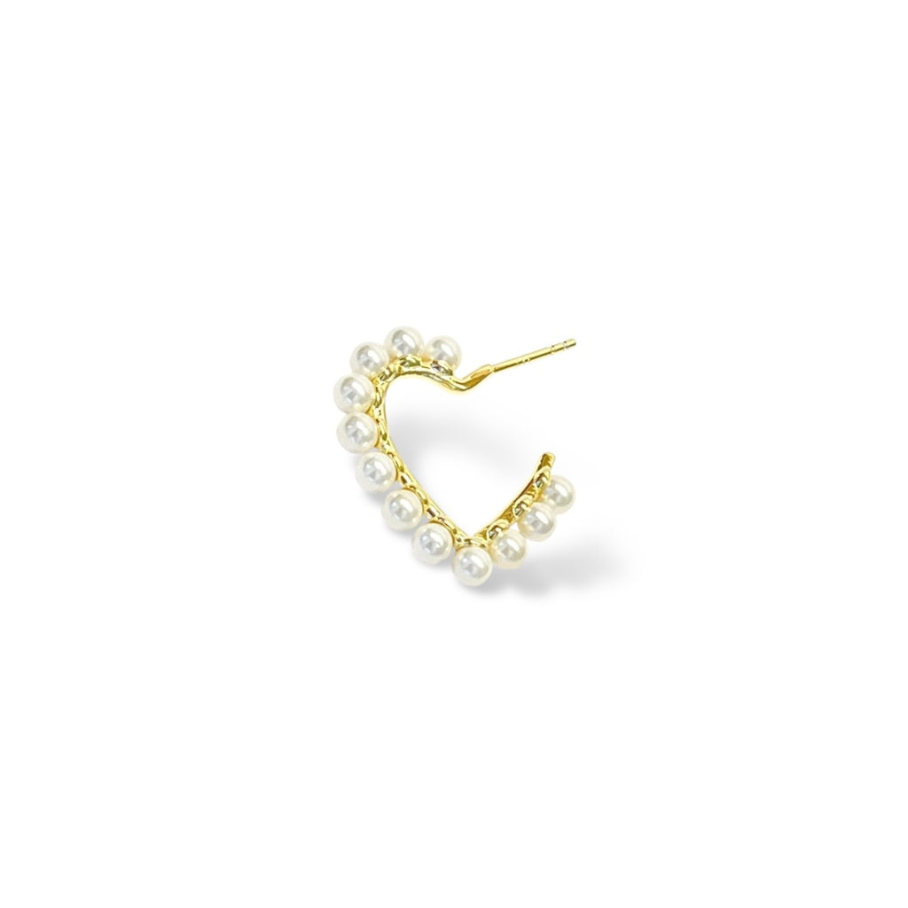 Serena Pearl Love Earring