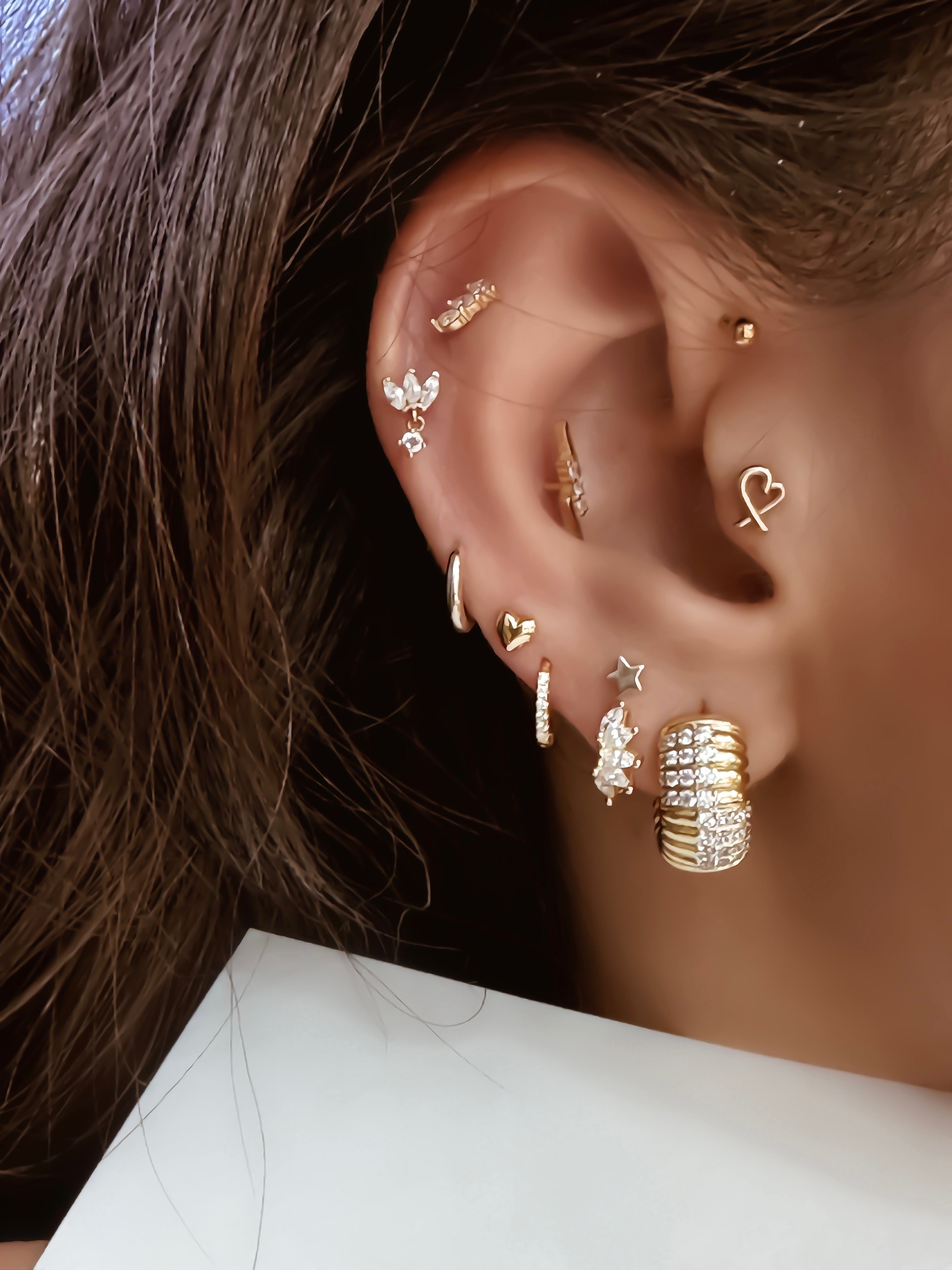 July Micro Ring Piercing