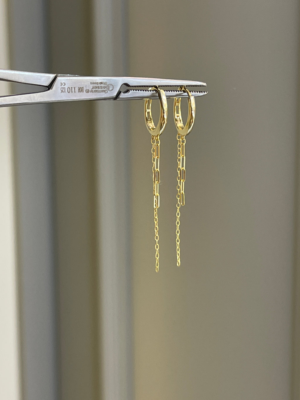 Emma Double Chain Küpe