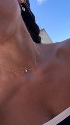 Emma Drop Choker Kolye