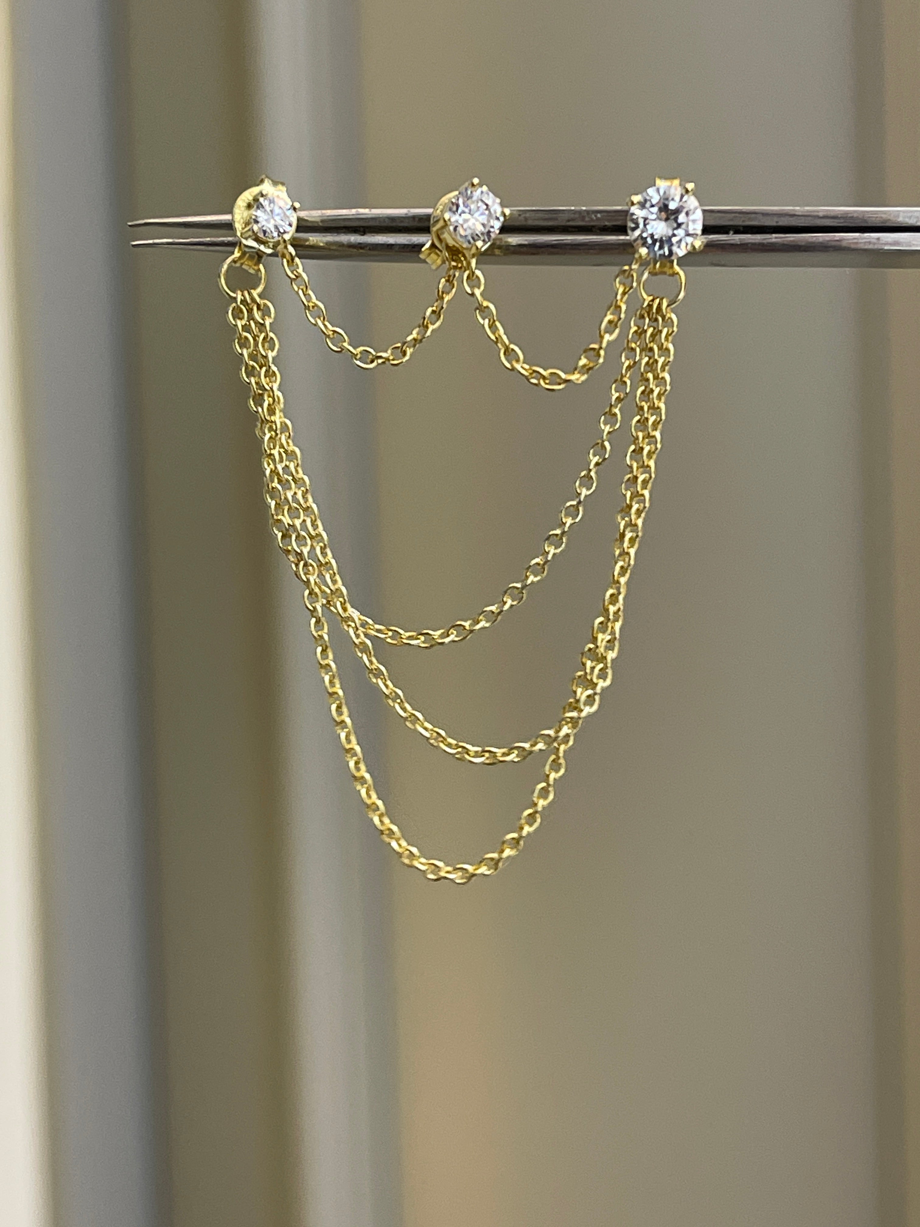 Gala Chain Earring
