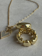 Carla Kalın Kalp Yüzük