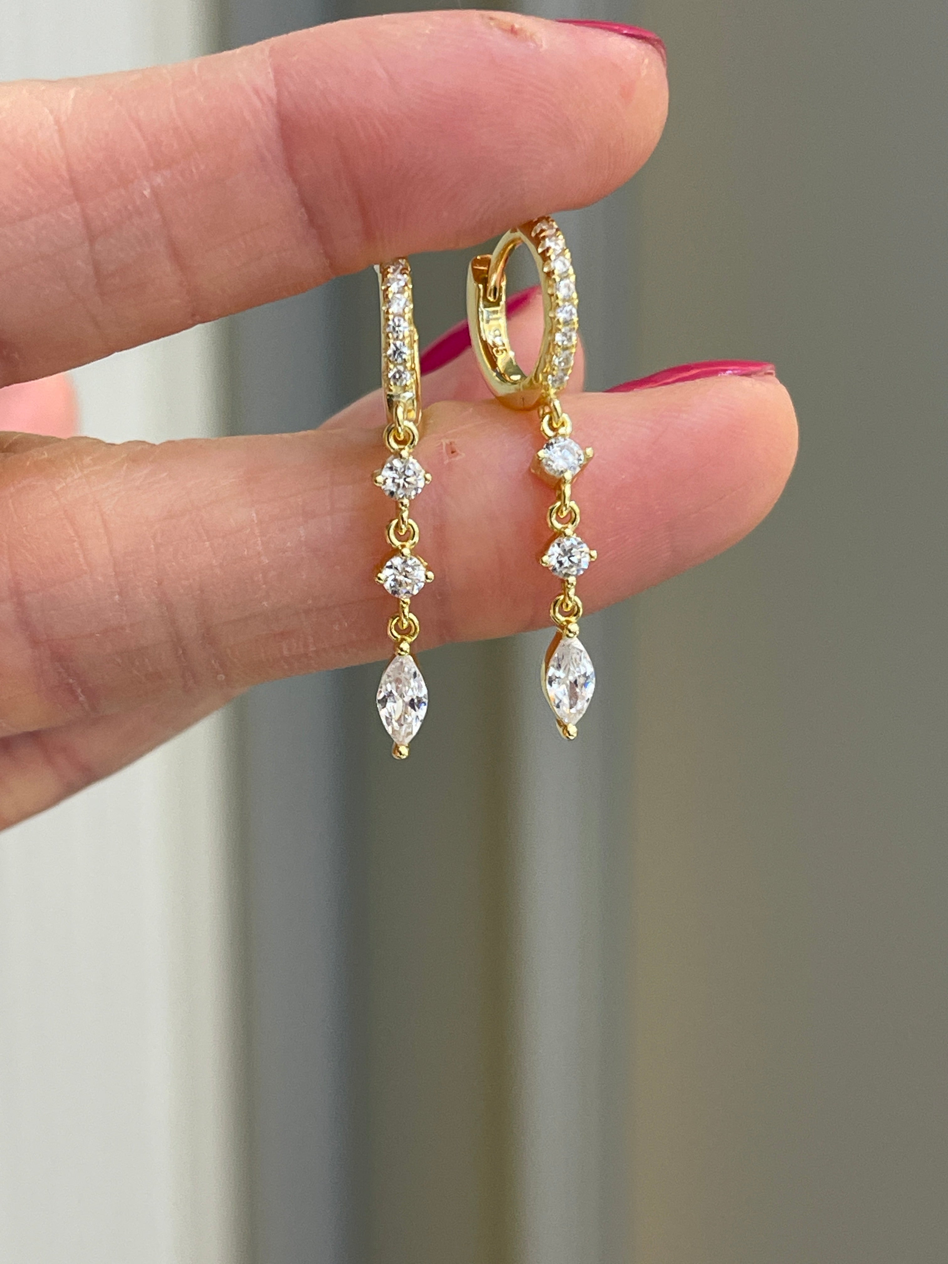 Parker Marquise Earrings