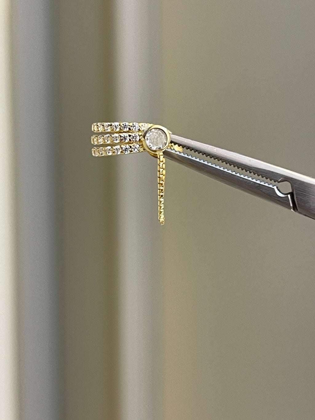 Emma Trio Line Earrings