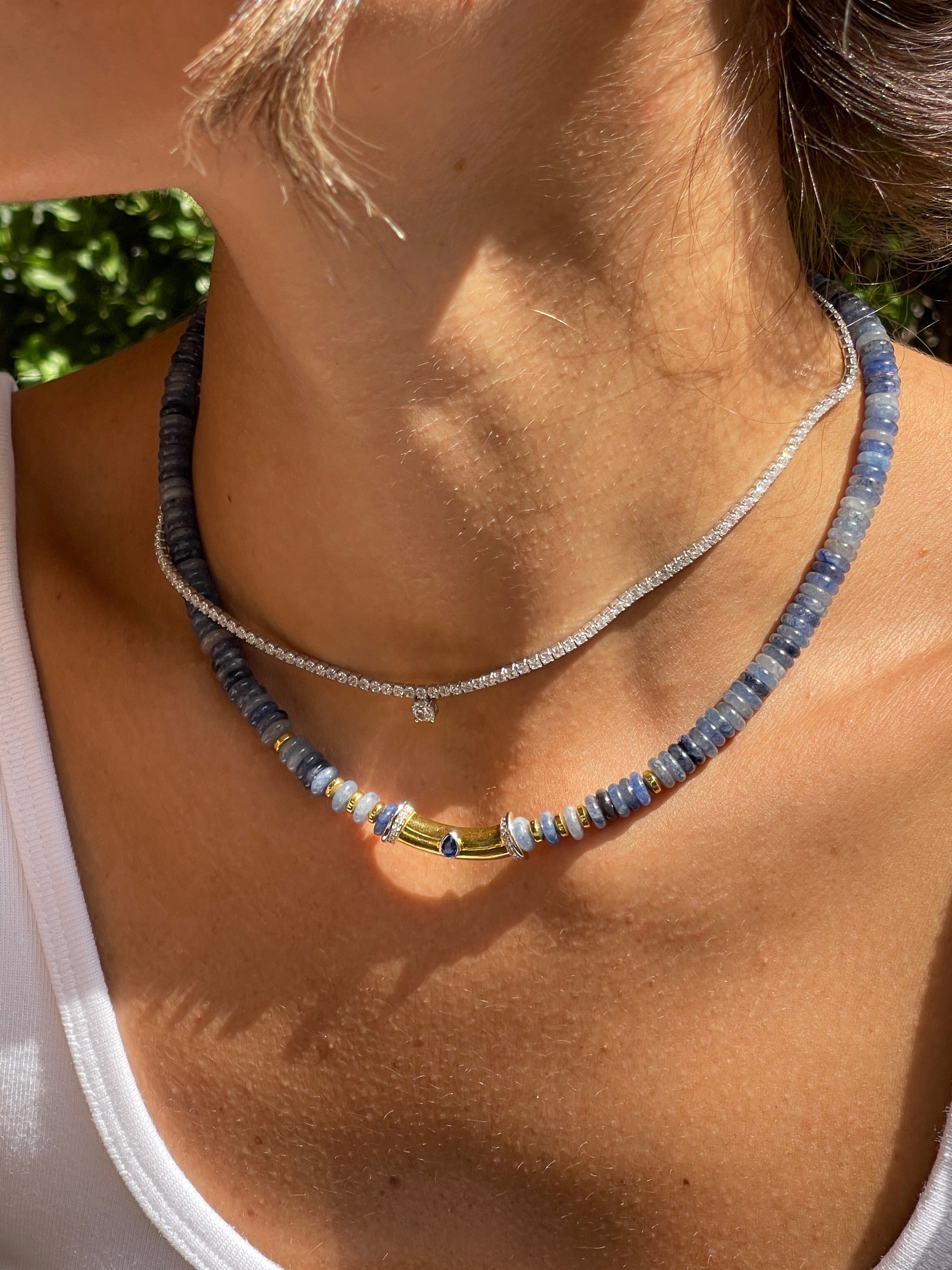 Napoli Tennis Necklace