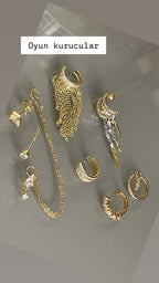 Napoli Dangle Chain Cuff