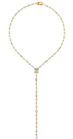 Lugo Baget taşlı Y Kolye