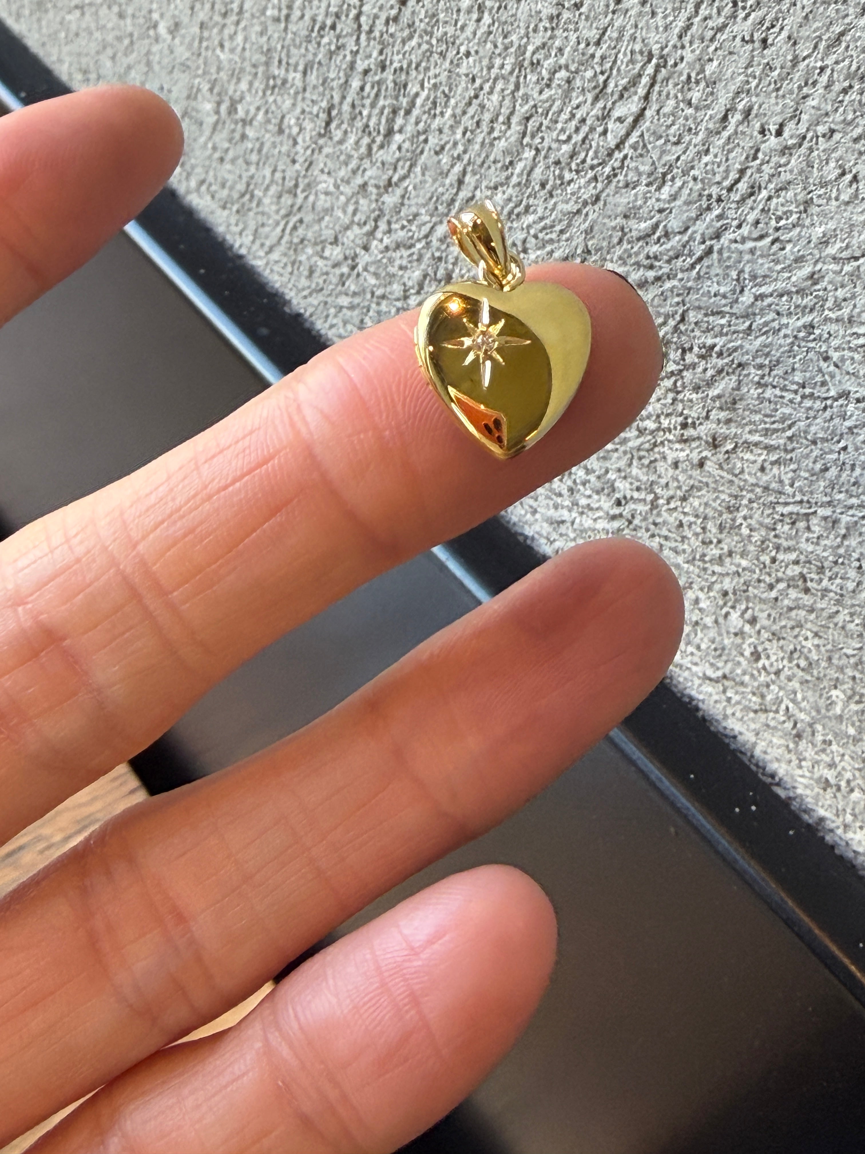 Tina Minimal Kalp Kolye Ucu