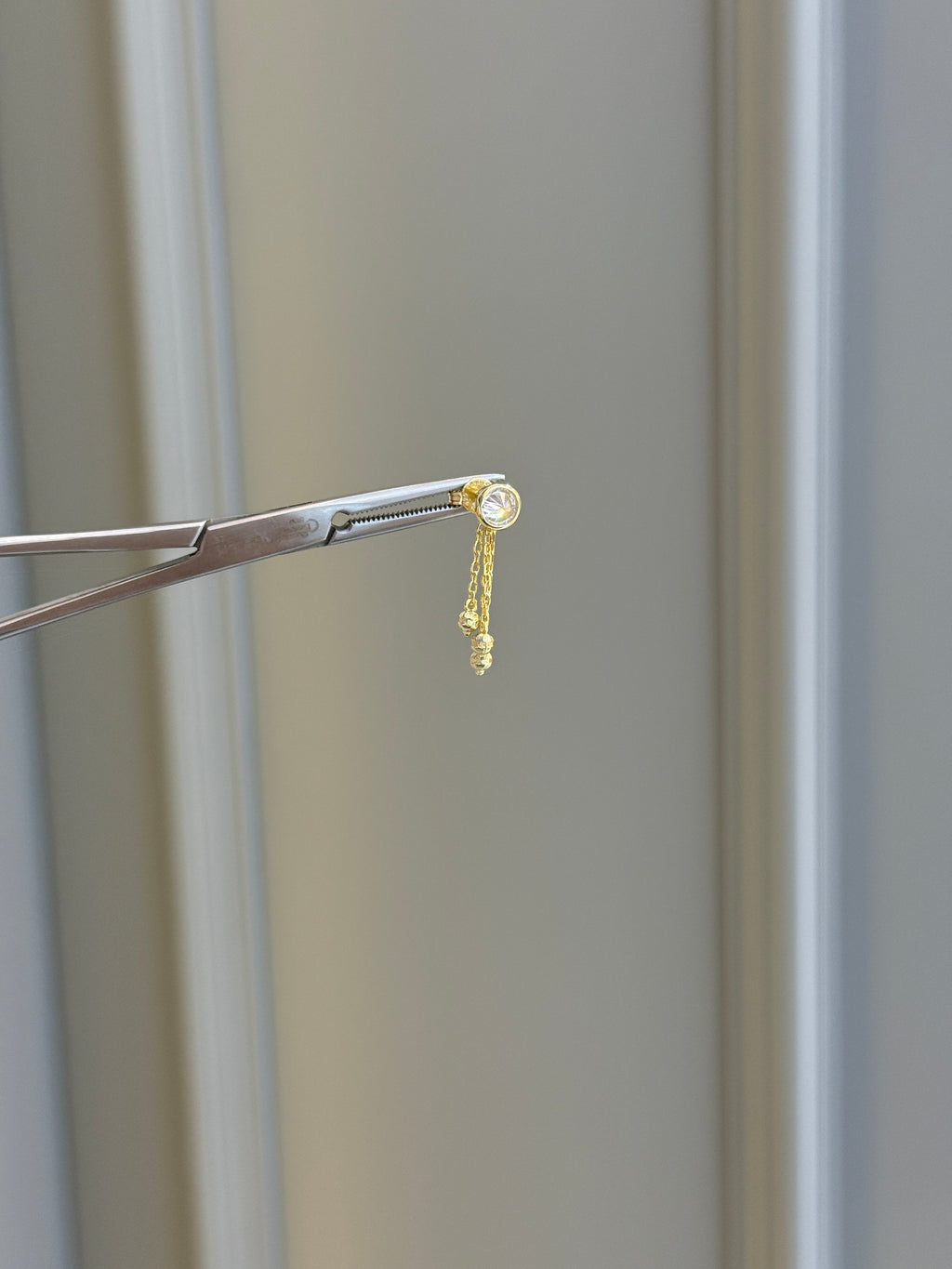 Carla Üç Toplu Zincir Küpe