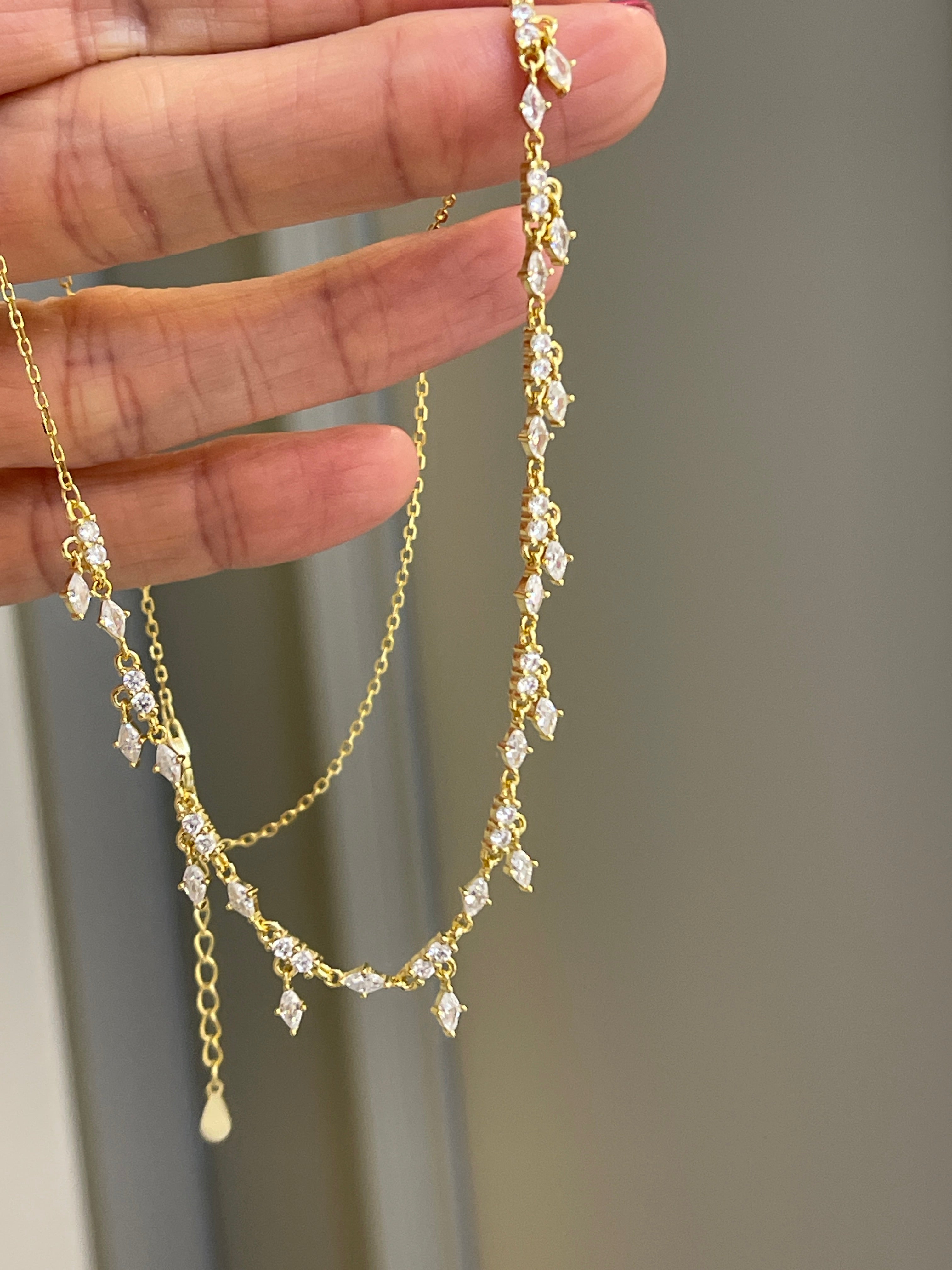 Becca Diamond C Necklace