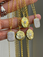 Derry Covered Locket 1 Necklace