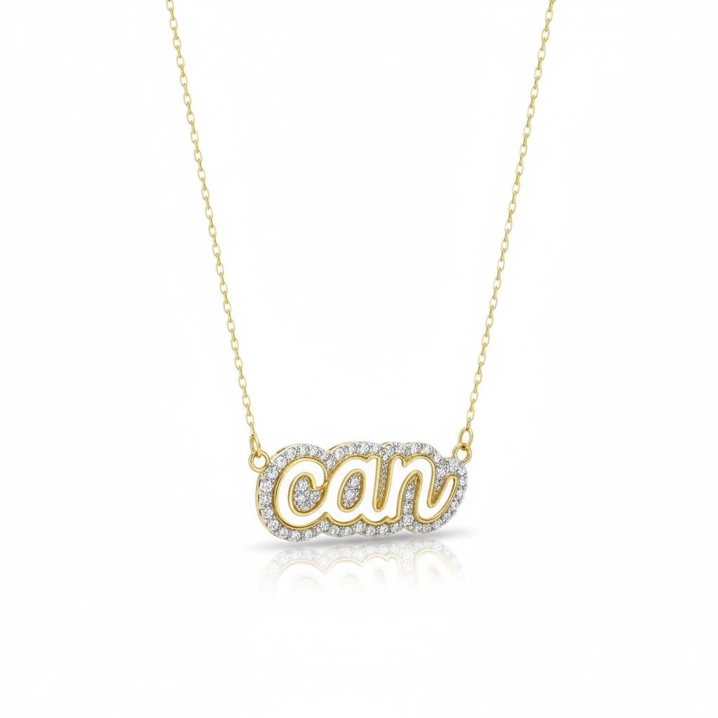 Becca Mineli İsim Kolye