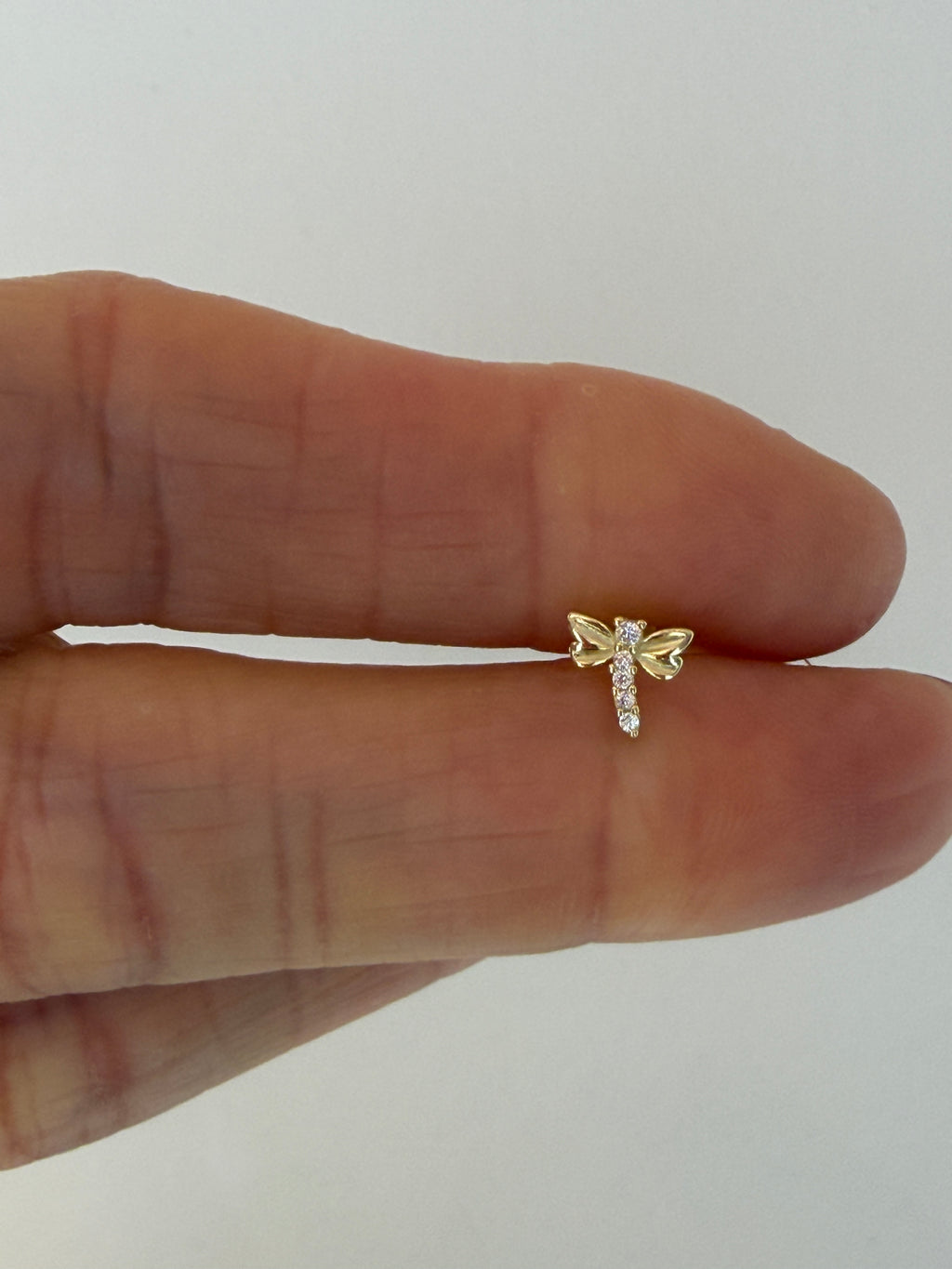 Tina 14 Altın kaplama  Gümüş 8 Piercing