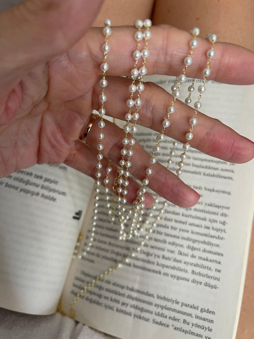 Vince Pearl Body Chain