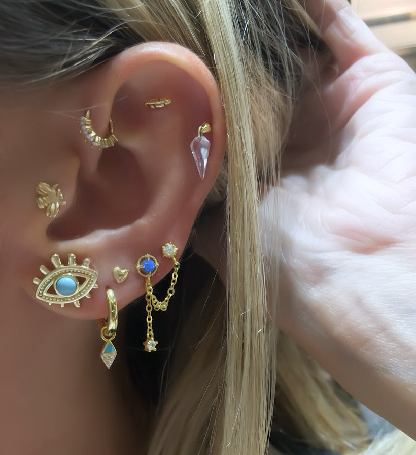 Colin Tues Diamond Earrings