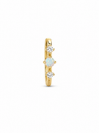 Alezya Minimal Opal U  Küpe
