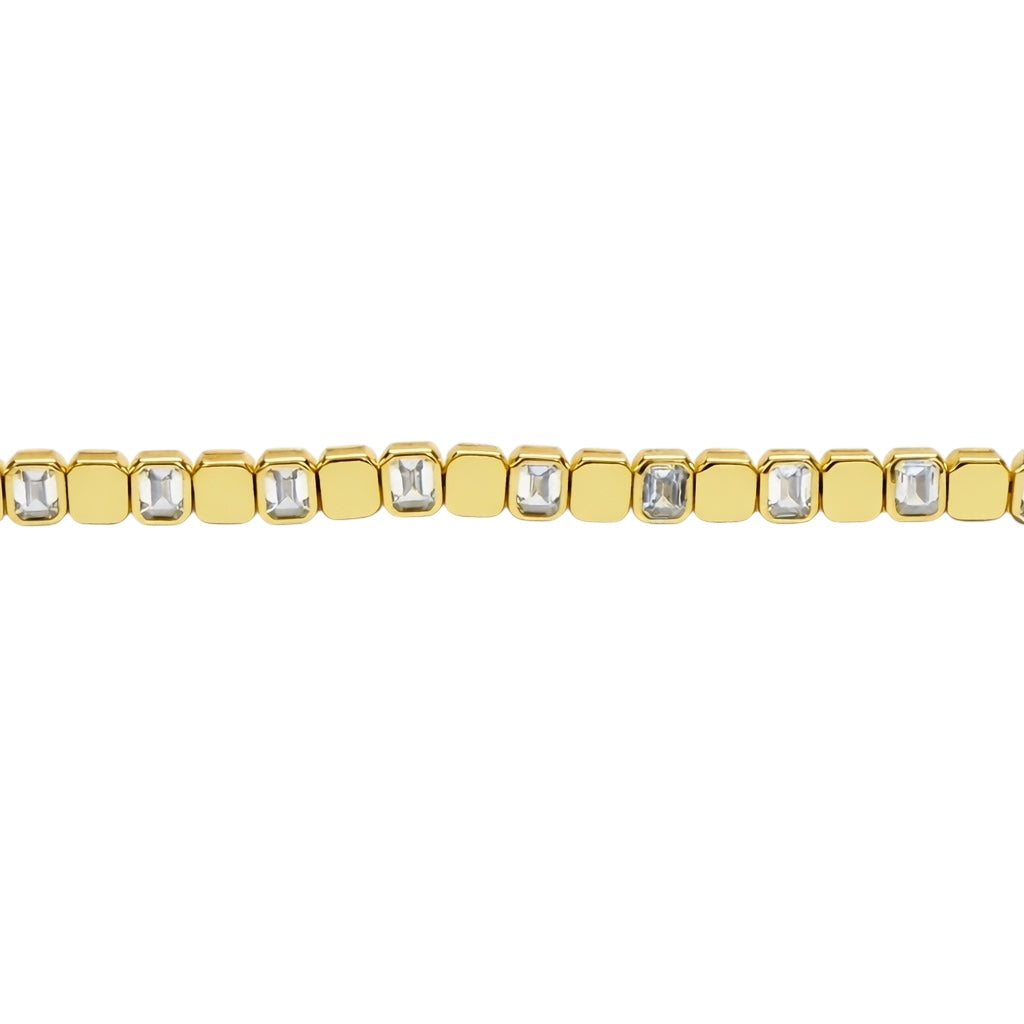 Lucca Baget Altın Kaplama Gümüş Bileklik