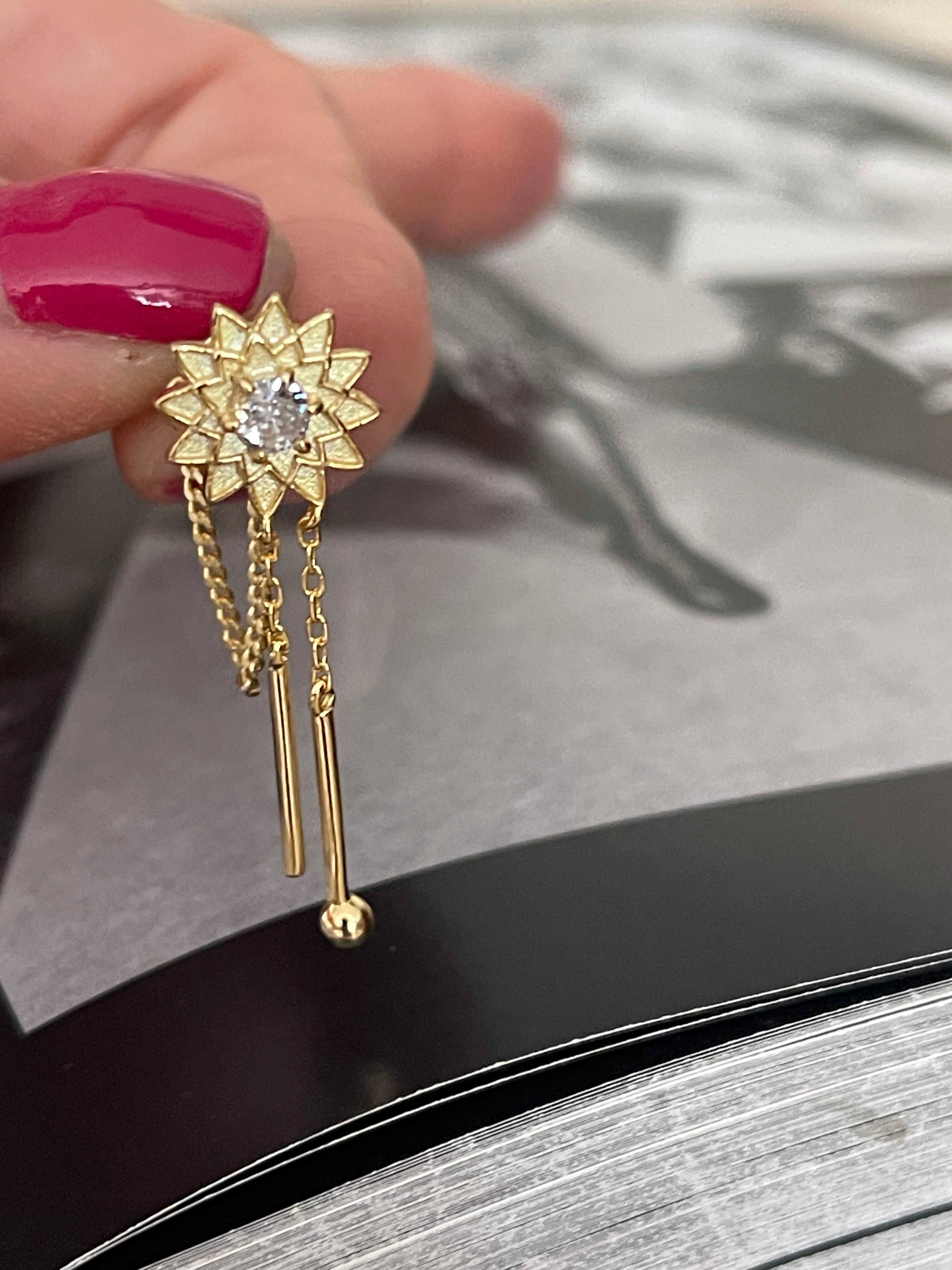 Napoli Sunflower Earrings