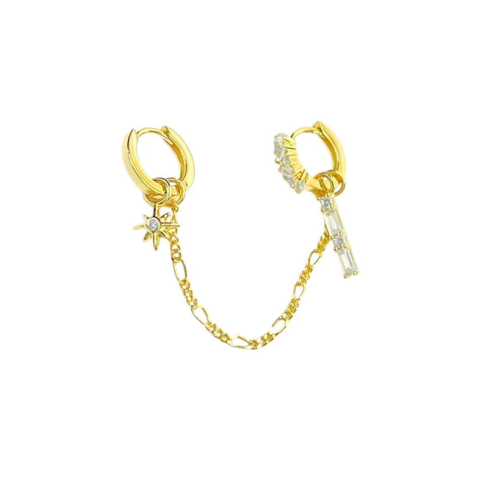 Lupa note earrings