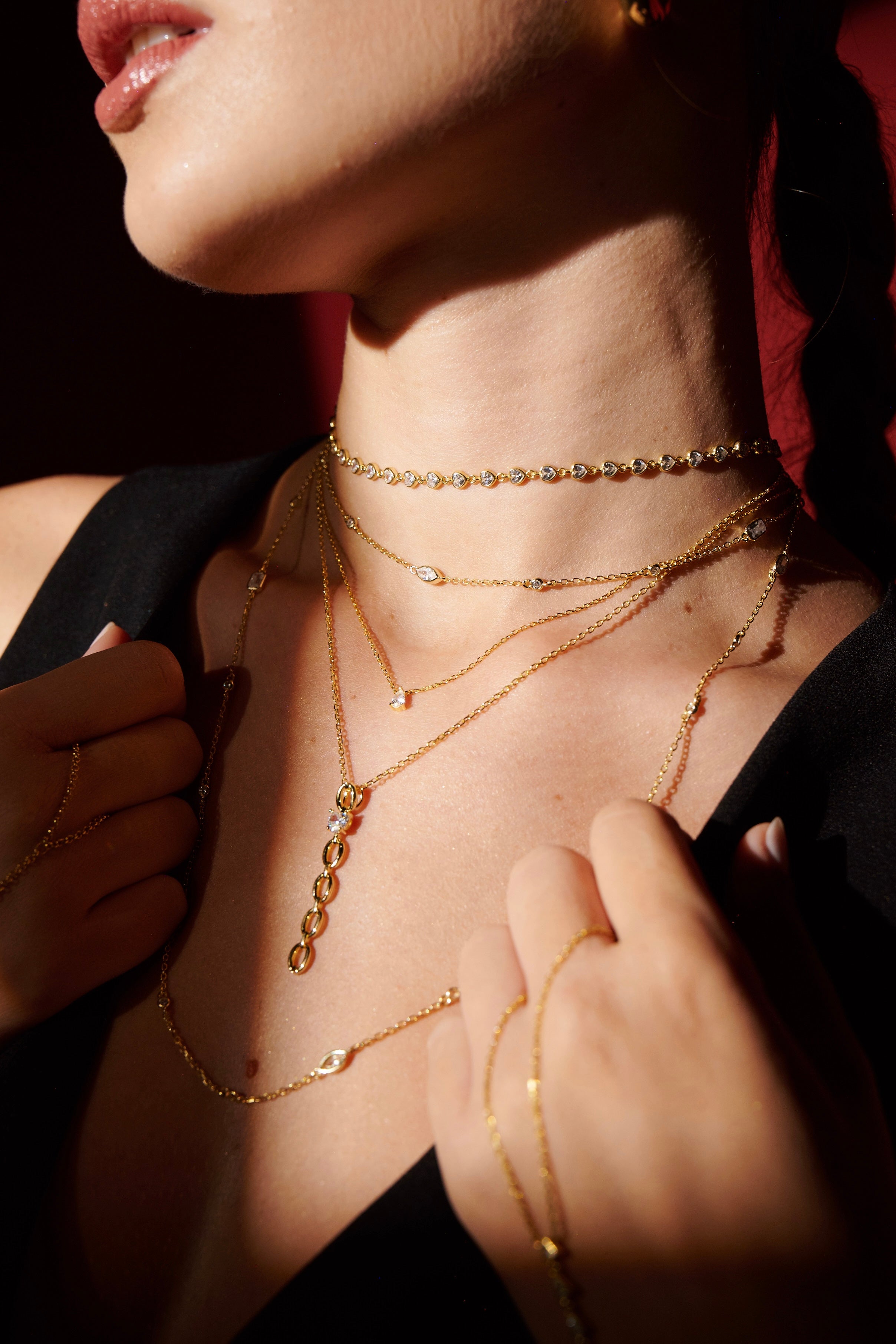 Baller Heart Chain Necklace