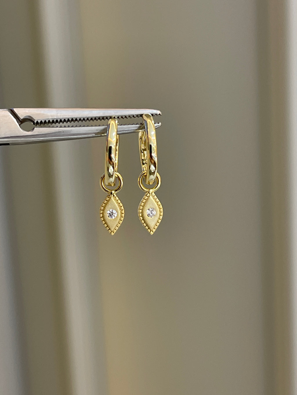 Becca Mini Eye Earrings