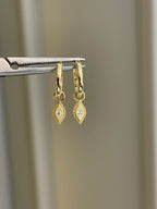 Becca Mini Eye Earrings