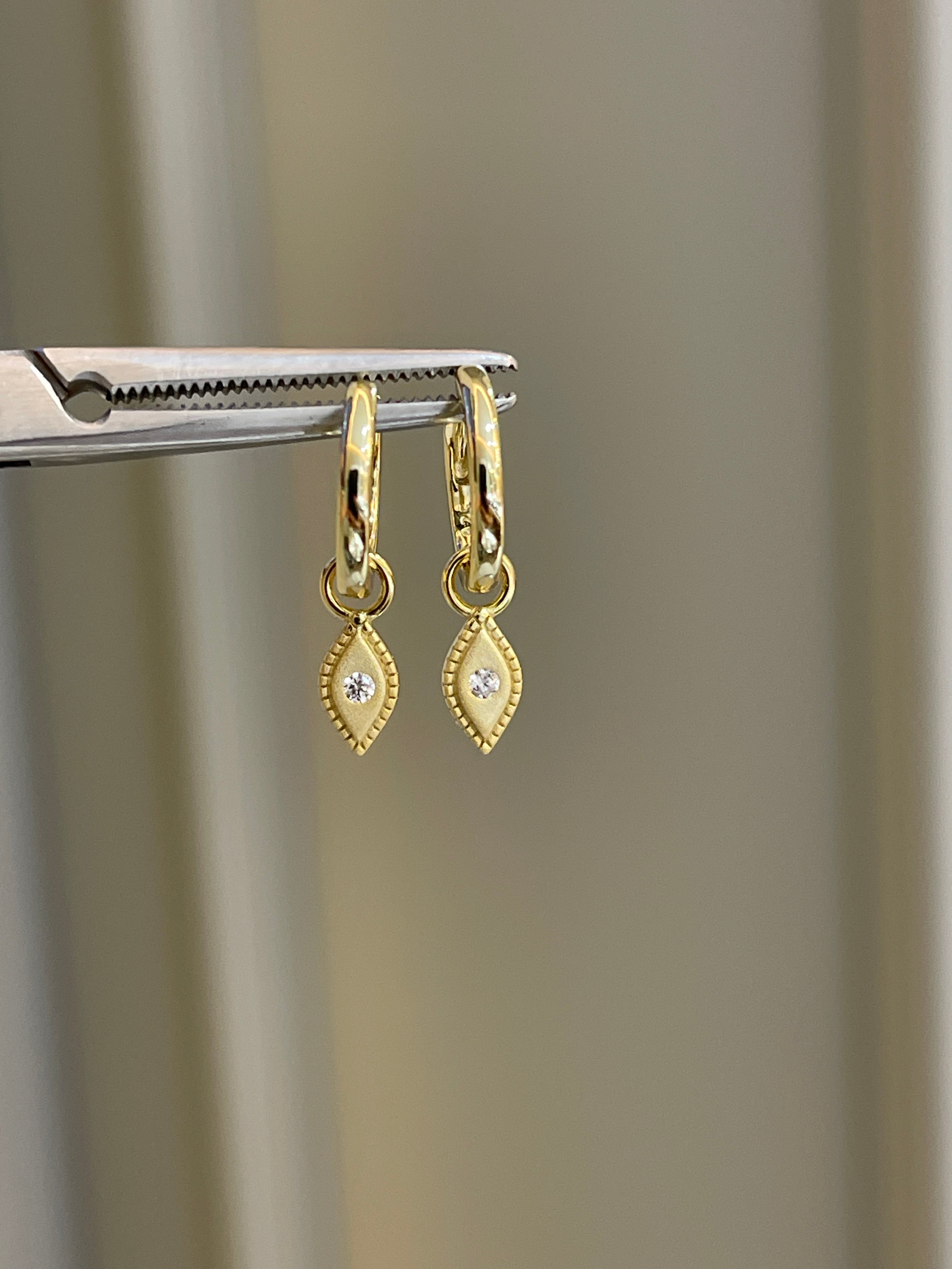 Becca Mini Eye Earrings