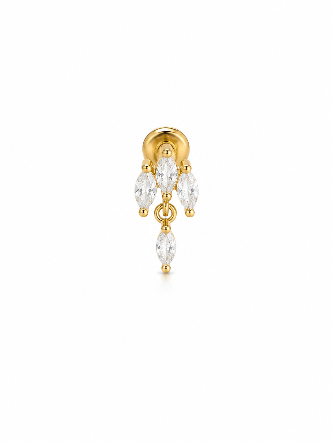 Helen 11 Gümüş Piercing