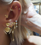 Lizza Eye Drop Earrings