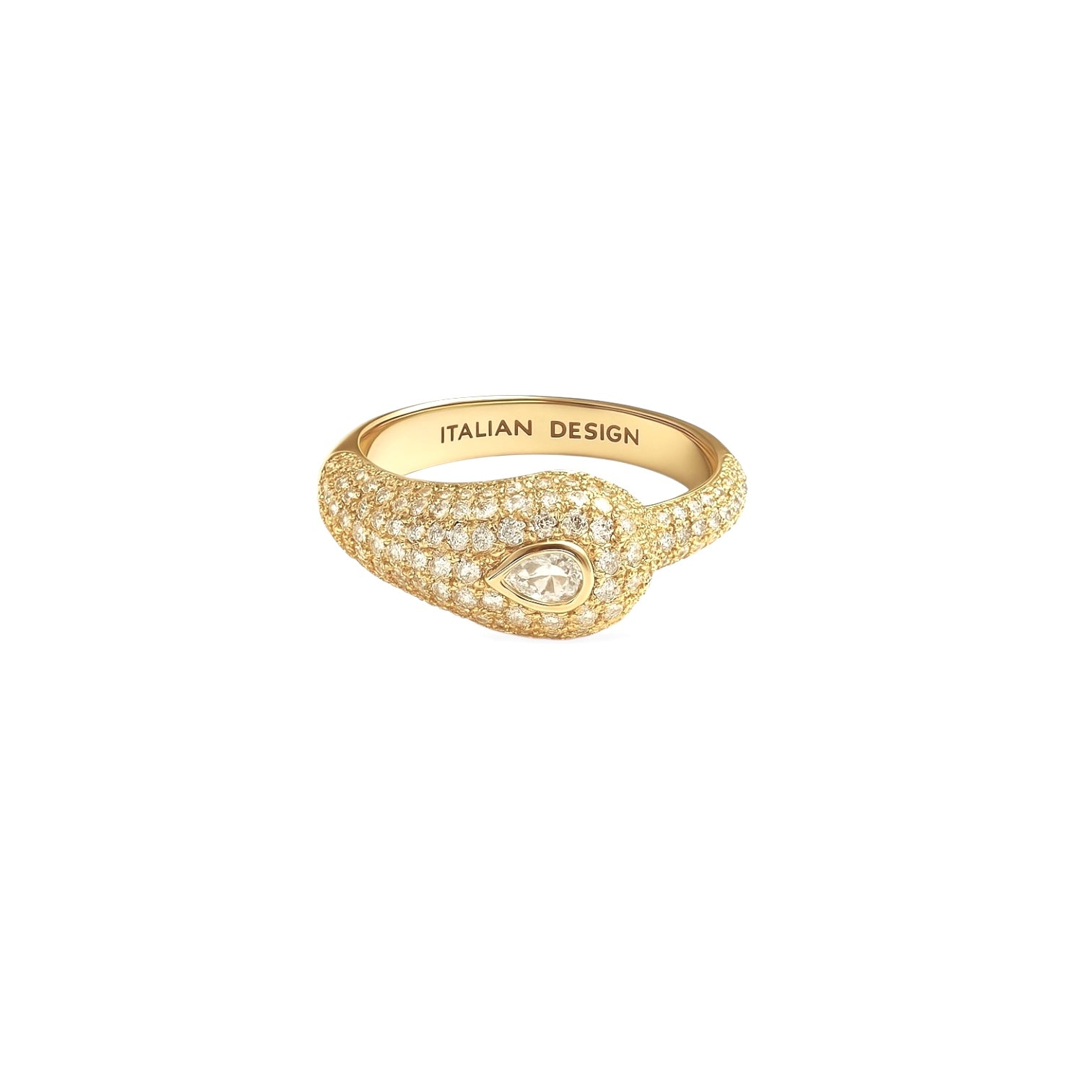 Carla Drop Taşlı Yüzük