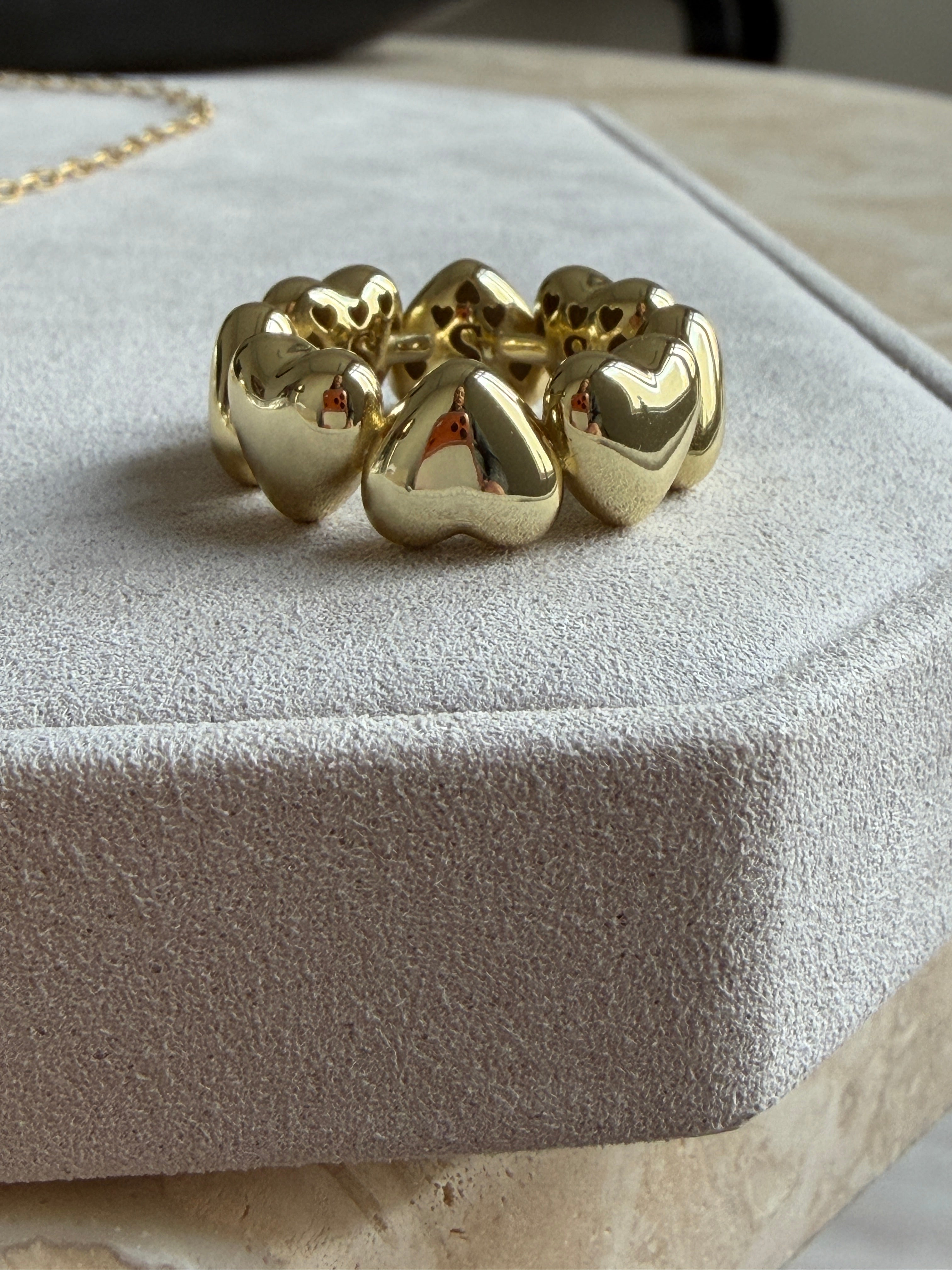 Carla Kalın Kalp Yüzük