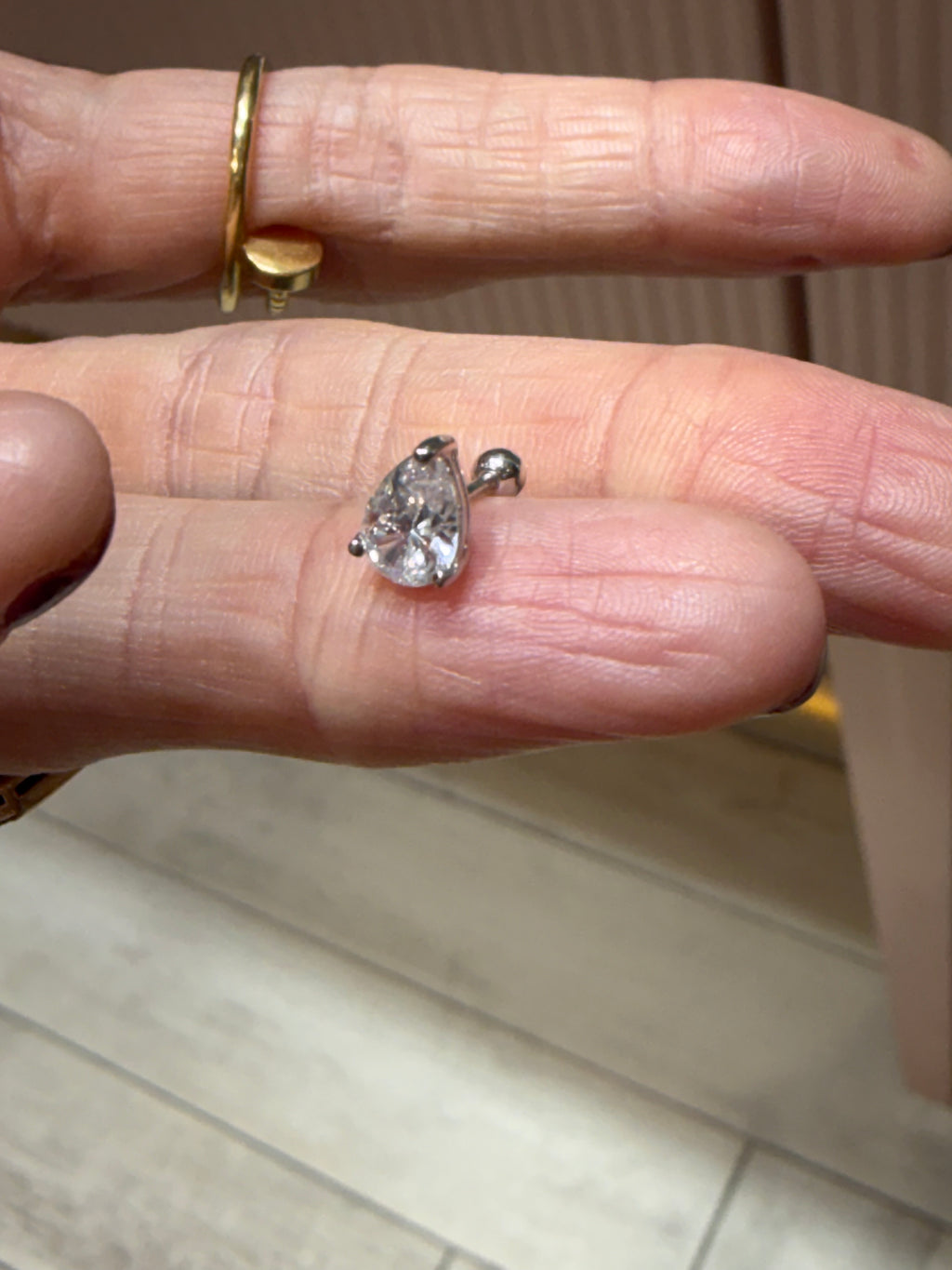 G colour Damla Piercing 0,80 ct