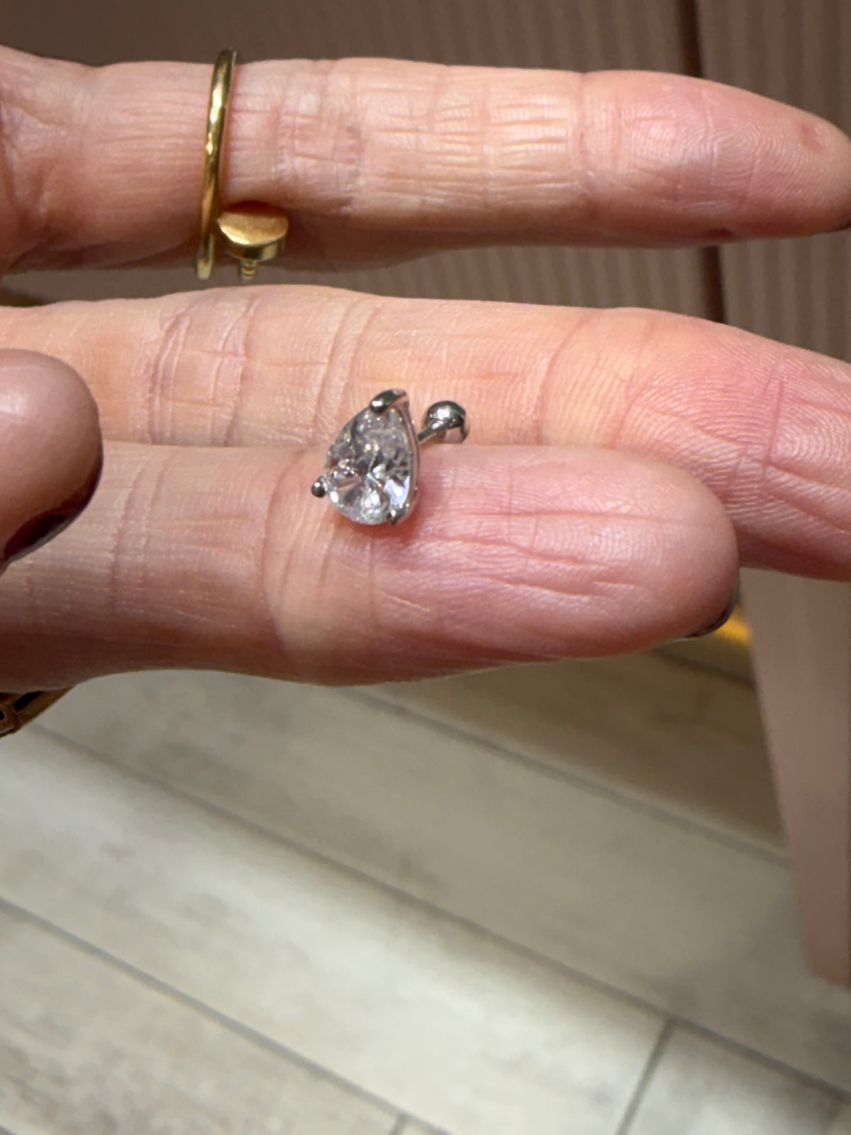 G colour Damla Piercing 0,80 ct