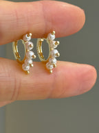 Lugo İnci Halka Küpe