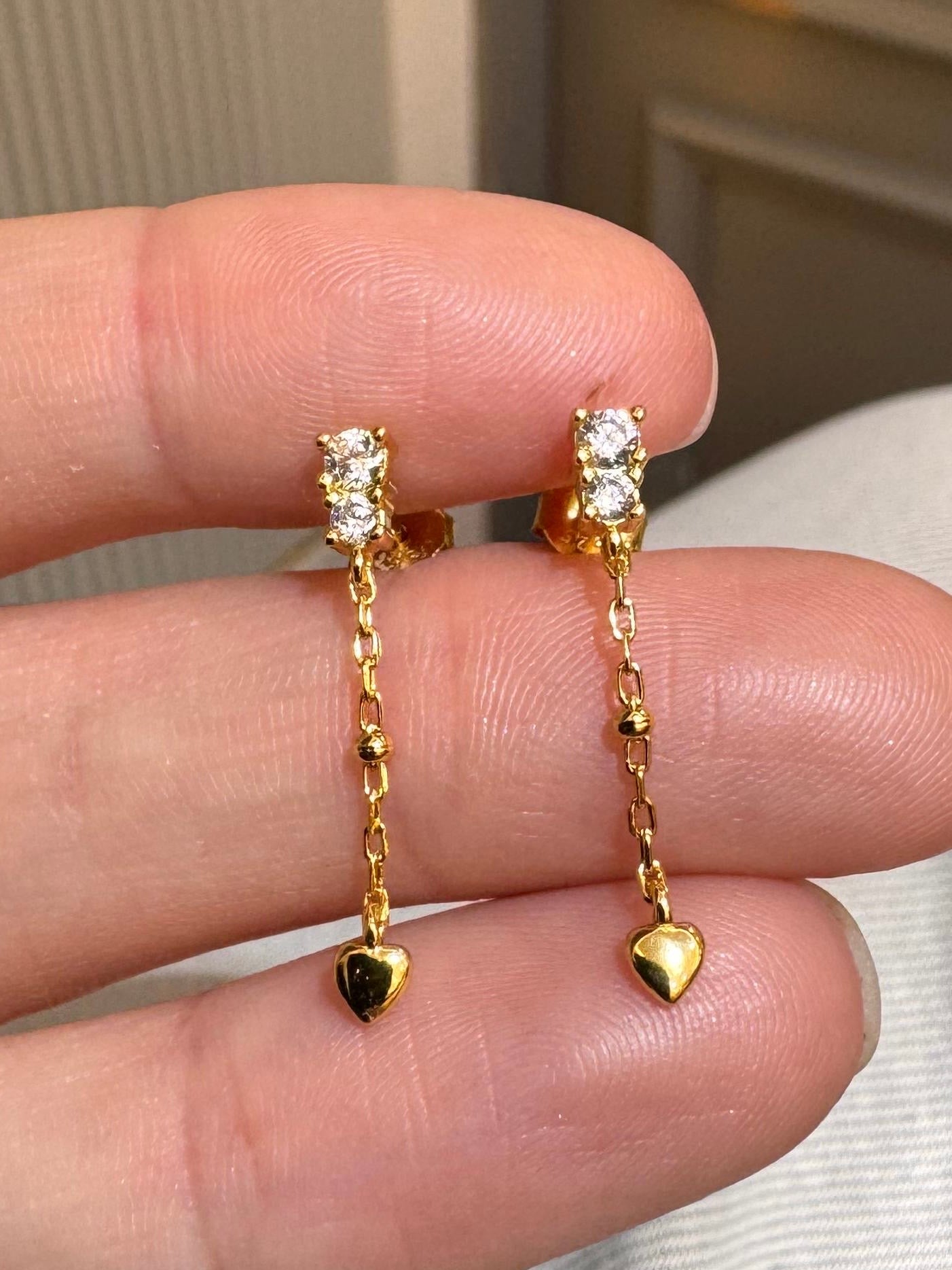 Tina Tohum Kalp Küpe