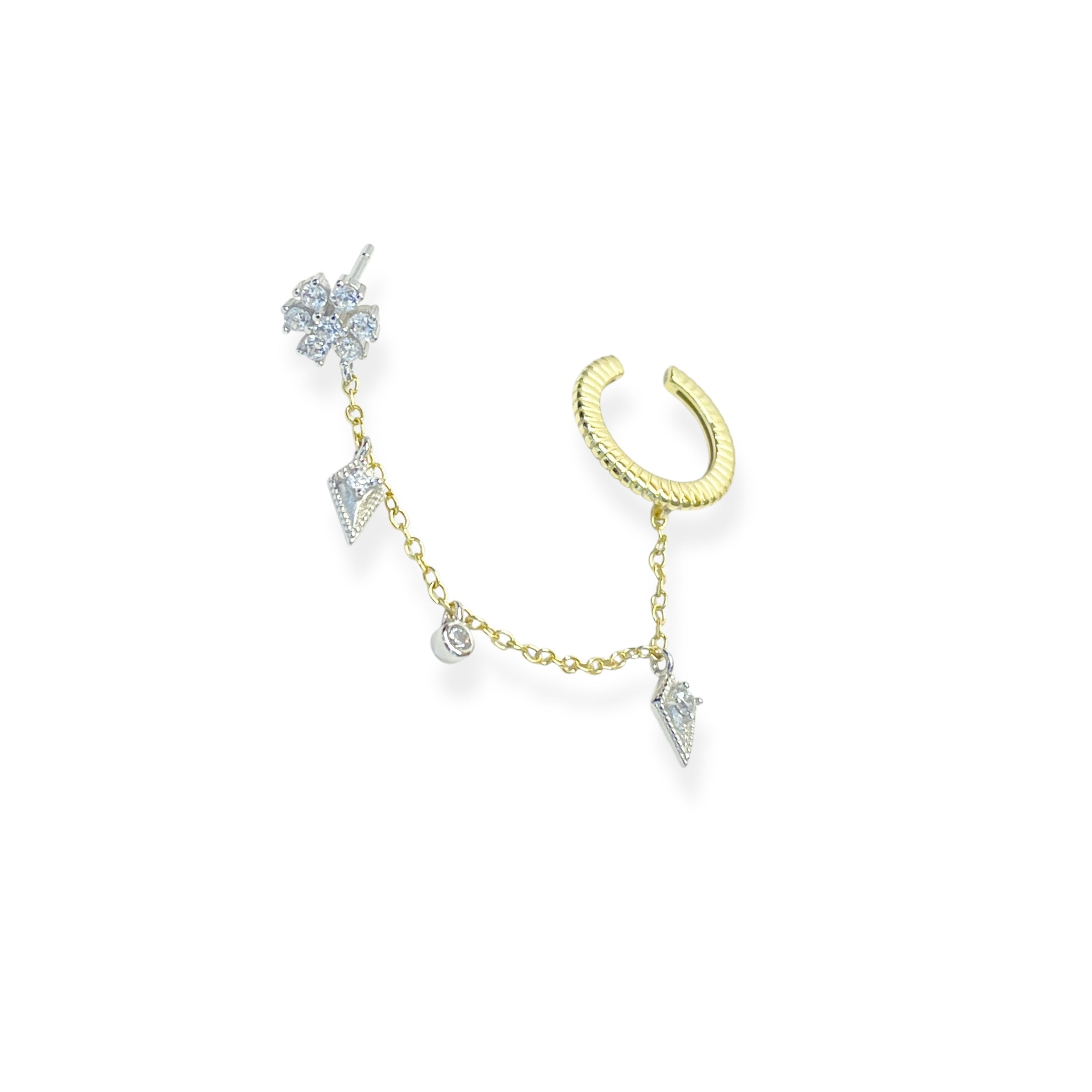 Gala flower earrings