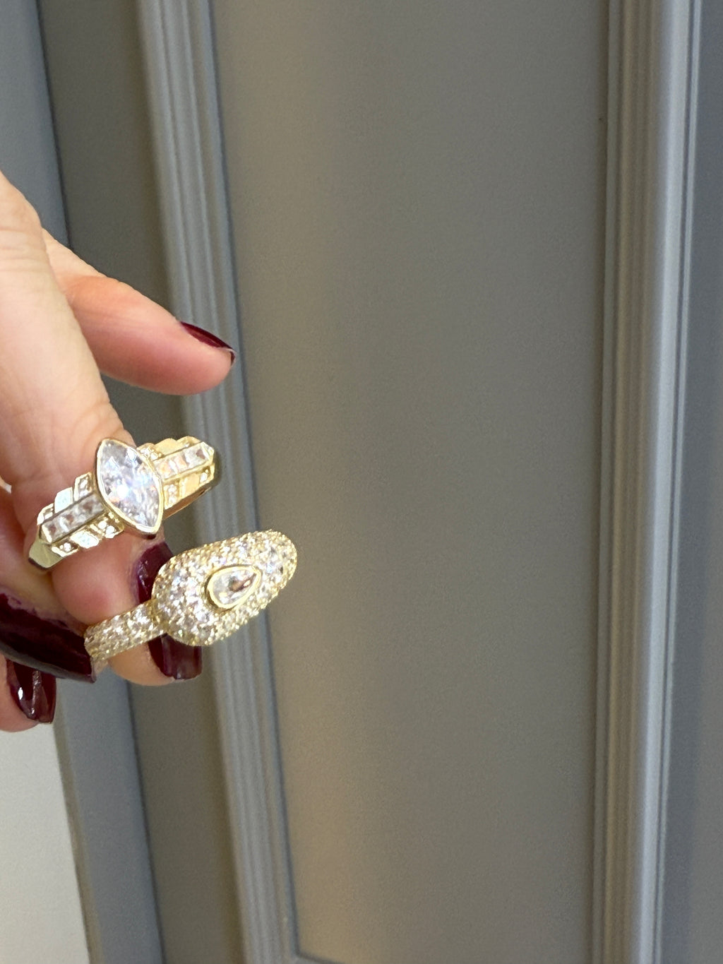 Carla Drop Taşlı Yüzük