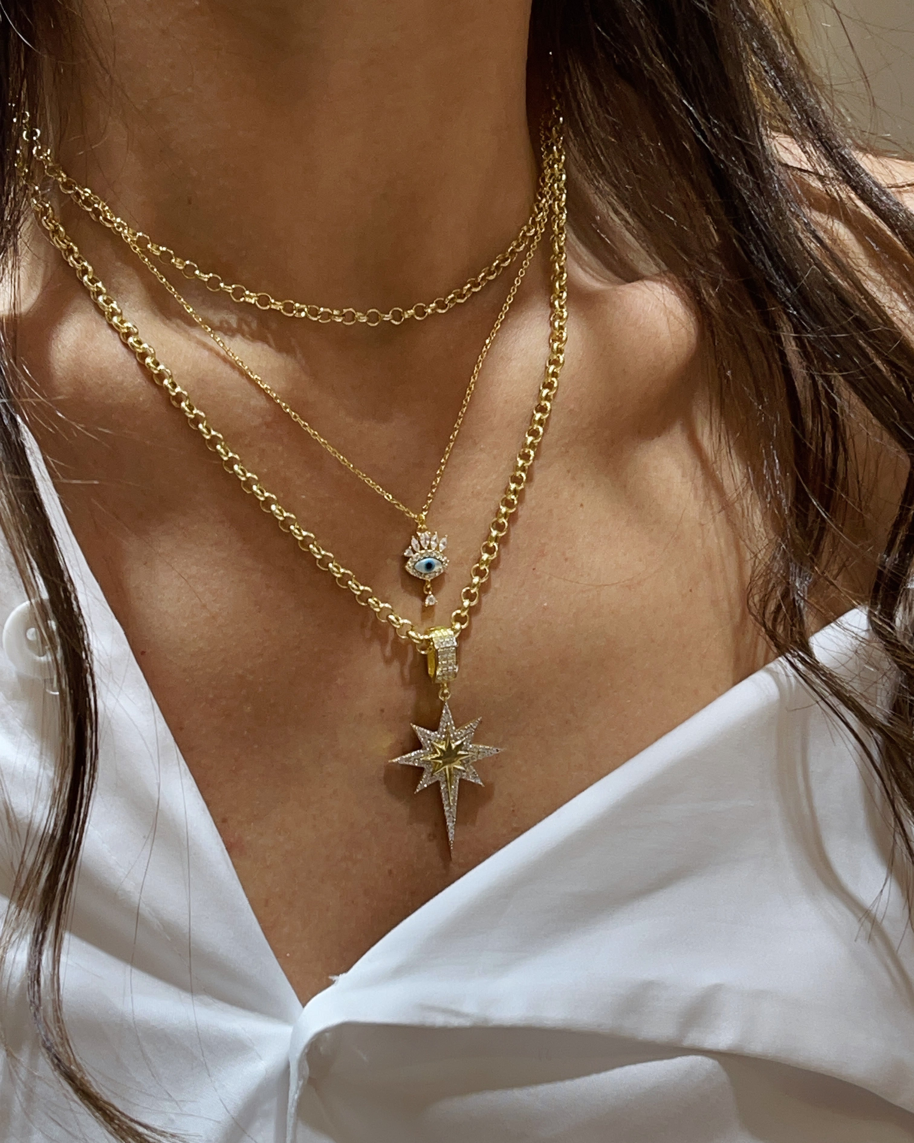 Serena Eyelash Necklace