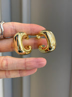 Lugo Kalın Q Halka Küpe