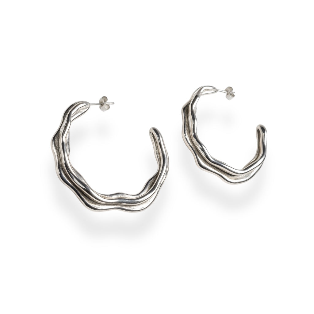 Lugo Kalın Halka Küpe