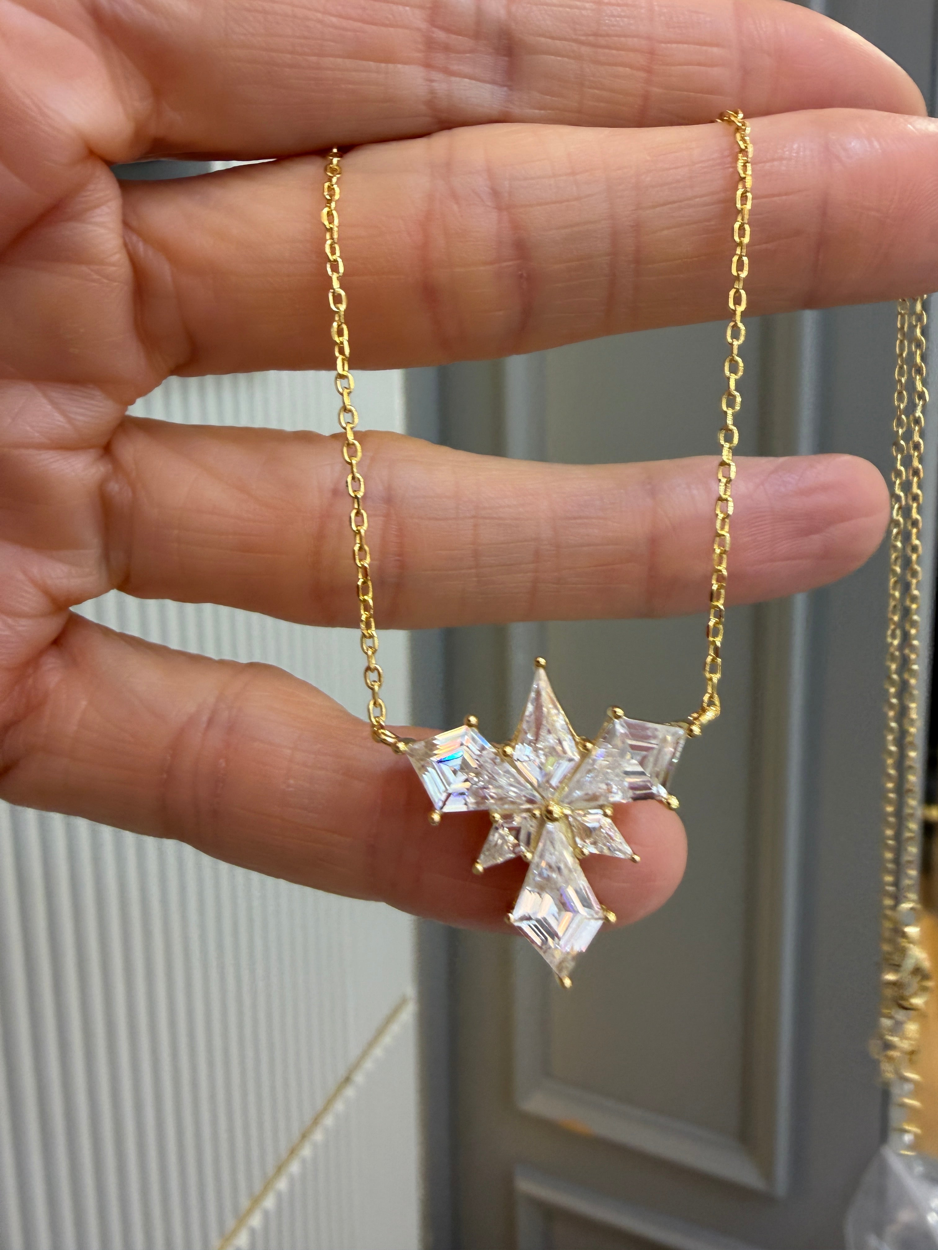 Leoni Kartanesi Altın kaplama Gümüş Kolye