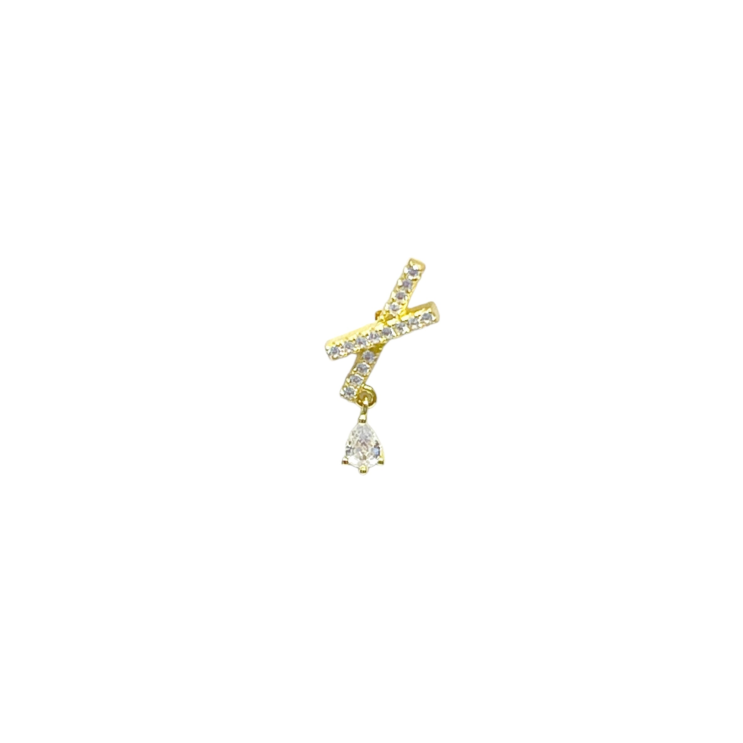 Romy Cross Earring