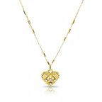 Lugo İncili Kalp Kolye