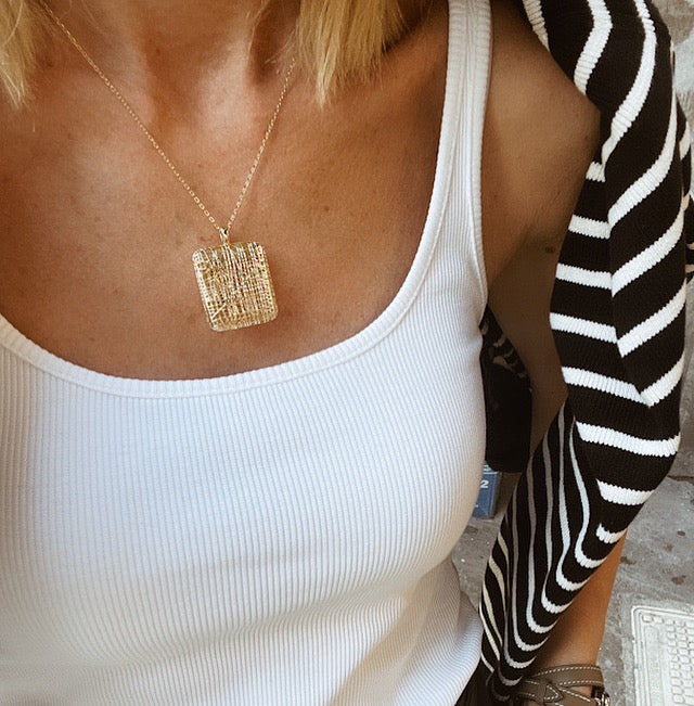 Susan Basket Necklace