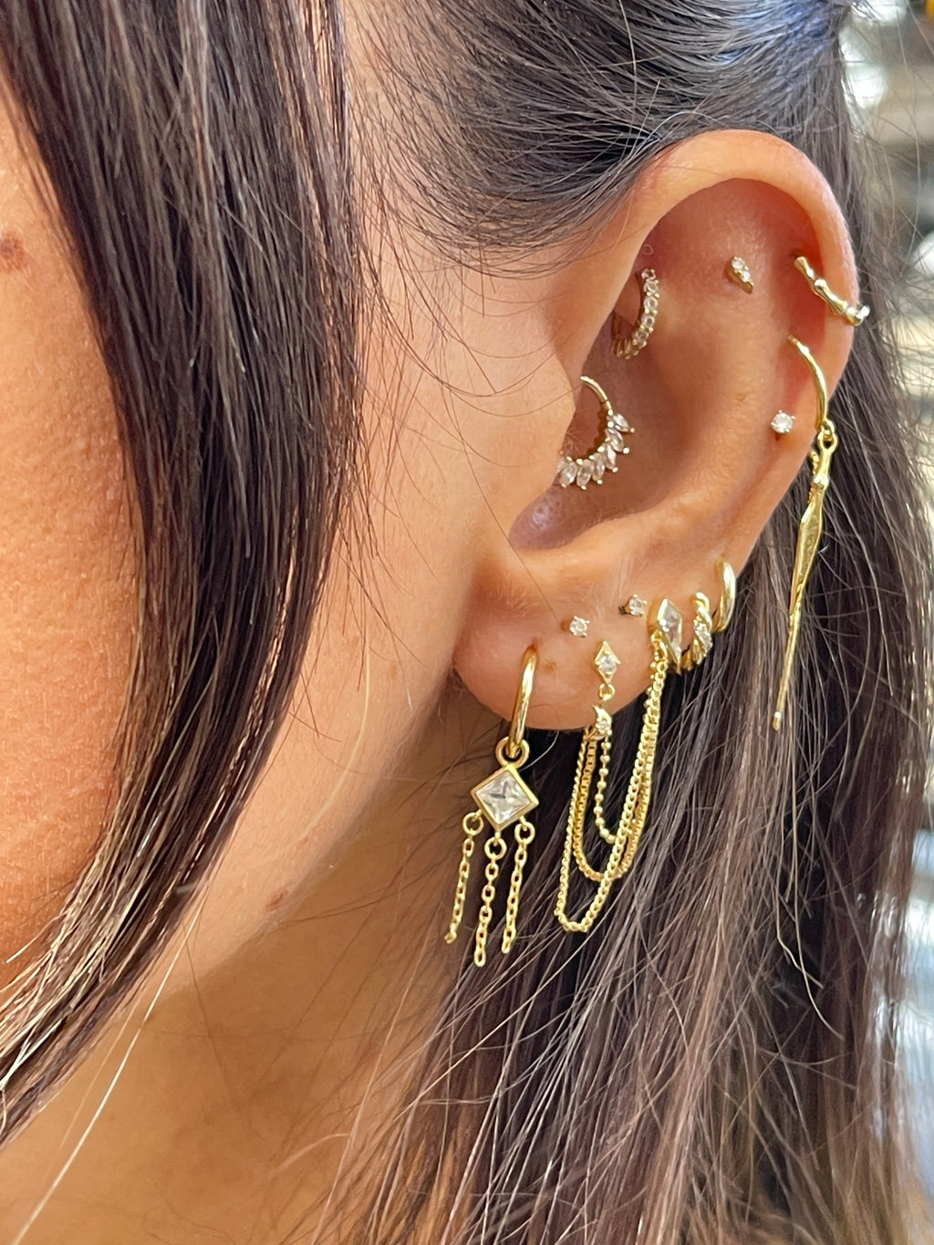 Naples Via 2 Earring