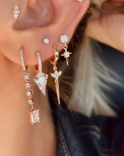 Lora Pole Star Earrings