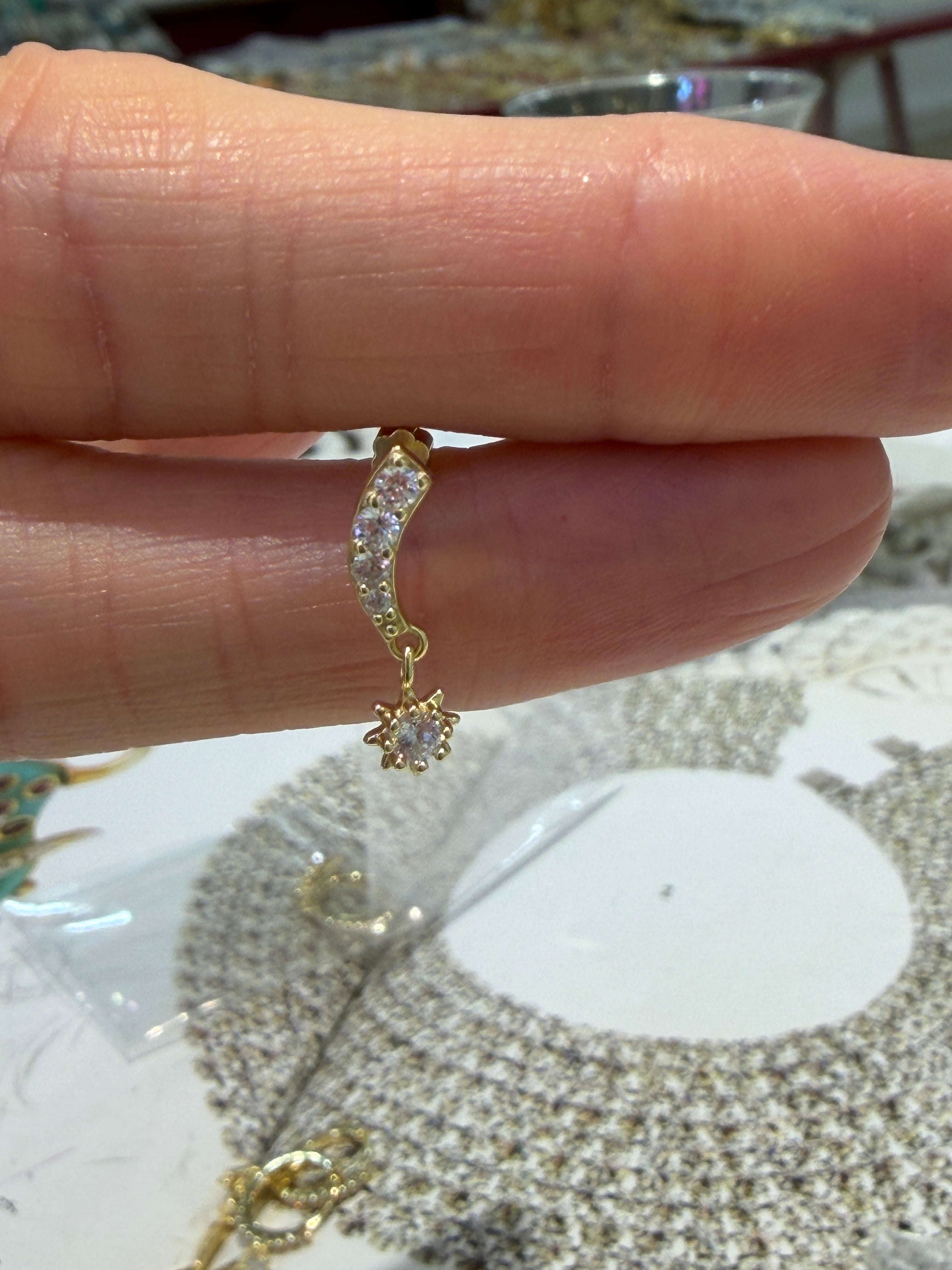 Helen 16 Gümüş Piercing