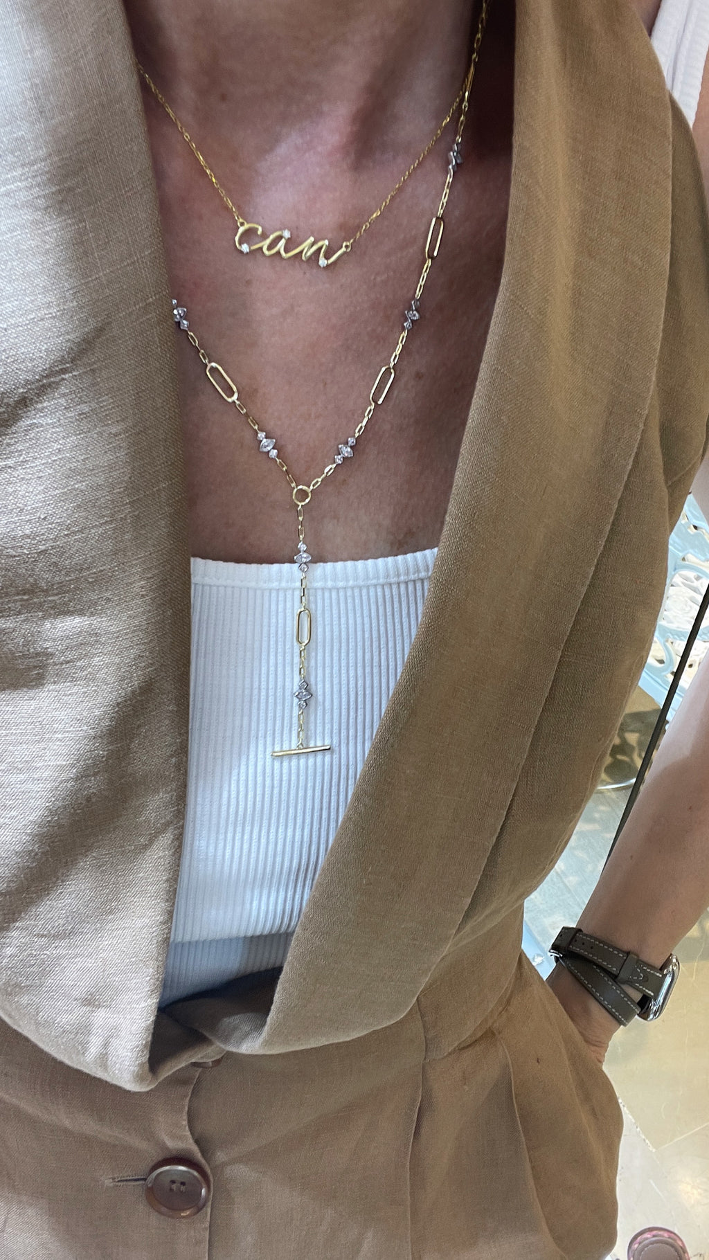 Becca Eye Y Necklace