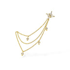 Carla Kartanesi Zincirli Küpe