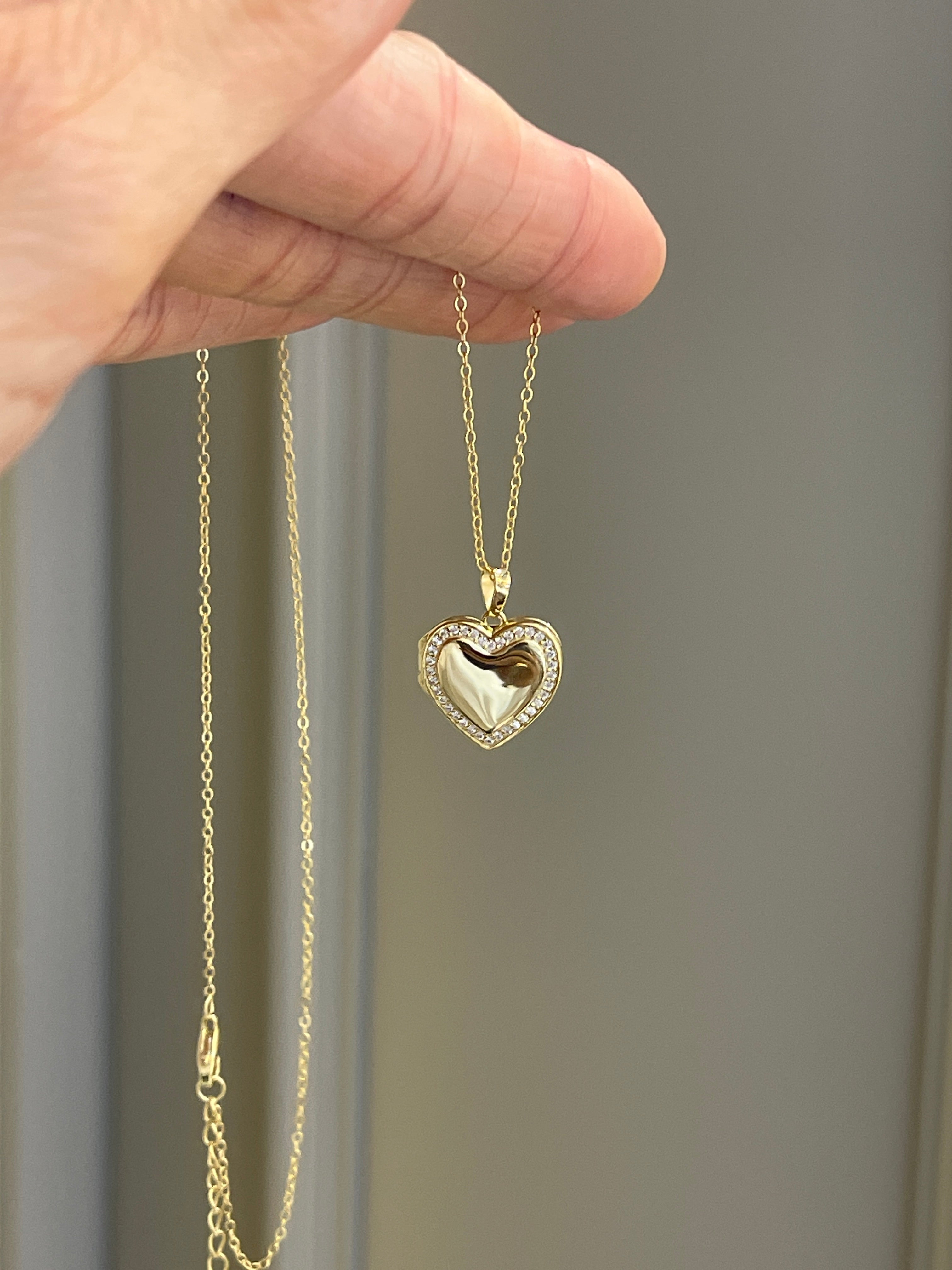 Becca Heart Locket Necklace